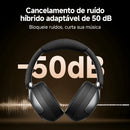 QCY H3 PRO ANC Bluetooth Headphones Adaptive ANC Headset 50dB Active Noise Cancelling LDAC Hi-Res Wireless Earphone 55H Playtime