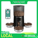 Alimentador temporizado para cães e gatos com APP inteligente