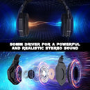 Kp489 Gamer Headset, Supra Luzled, Fone De Ouvido Gamer